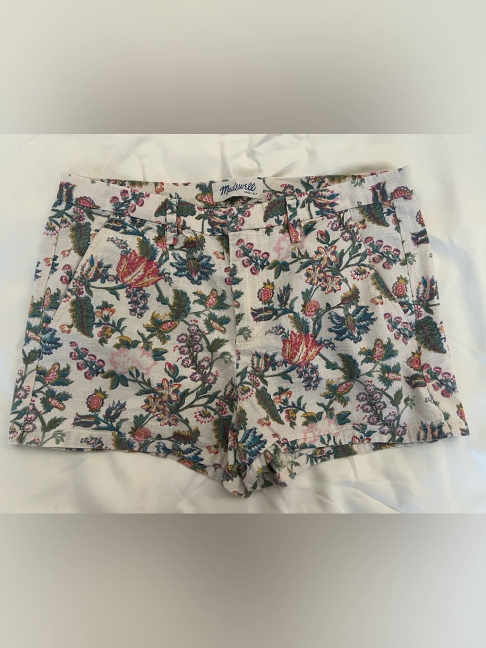 Madewell Garden Vine Shorts Size 2